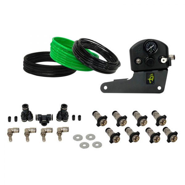 Up Down Air® - Air It Up™ Black GEN 2 Front Engine Mount Tire Inflation System