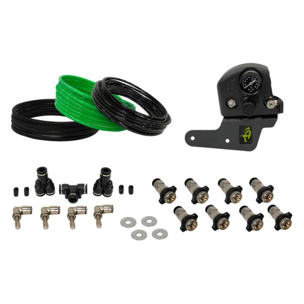 Up Down Air® - Air It Up™ Black GEN 2 Rear Engine Mount Tire Inflation System