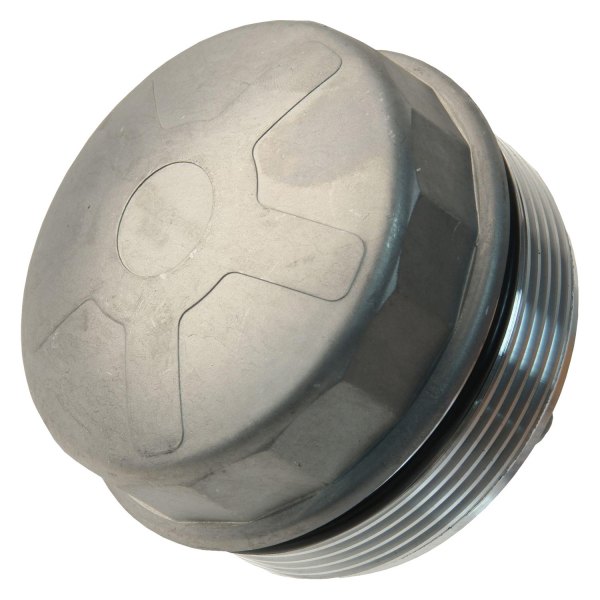 URO Parts® - Aluminum Oil Filter Cover Cap