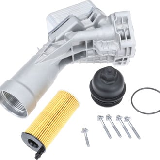 URO Parts® - Engine Oil Filter Housing and Cooler Assembly