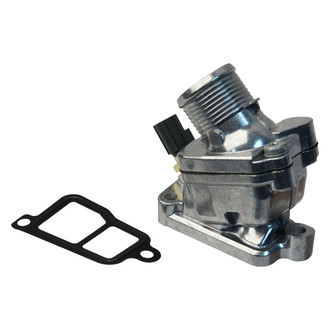 URO Parts® - Engine Coolant Thermostat and Housing Assembly with Temperature Sensor