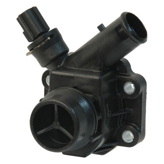 URO Parts® - Engine Coolant Thermostat and Housing Assembly with Seal and Temperature Sensor