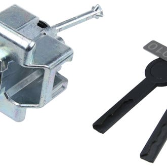 URO Parts® - Front Driver Side Door Lock Cylinder