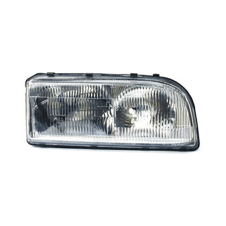 URO Parts® - Passenger Side Chrome Headlight