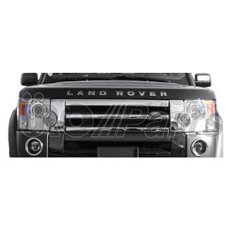 Front Upper Grille Silver Black For Land Rover LR3 Discovery 2005-2009 New