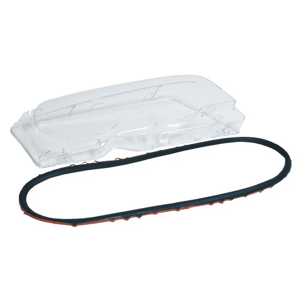 URO Parts® - Passenger Side Headlight Lens with Gasket, BMW 3-Series