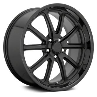 U.S. MAGS® - U123 RAMBLER Matte Black with Gloss Black Lip