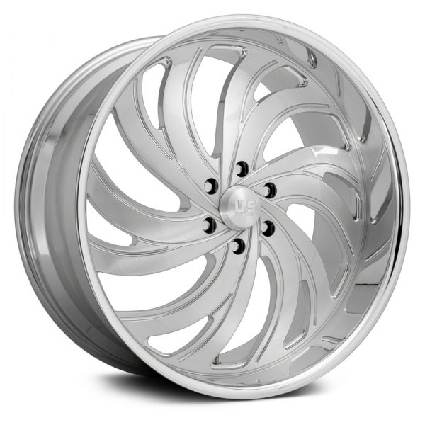 U.S. MAGS® - MAFIOSO 6 FORGED PRECISION MONOBLOCK Brushed with Polished Accents