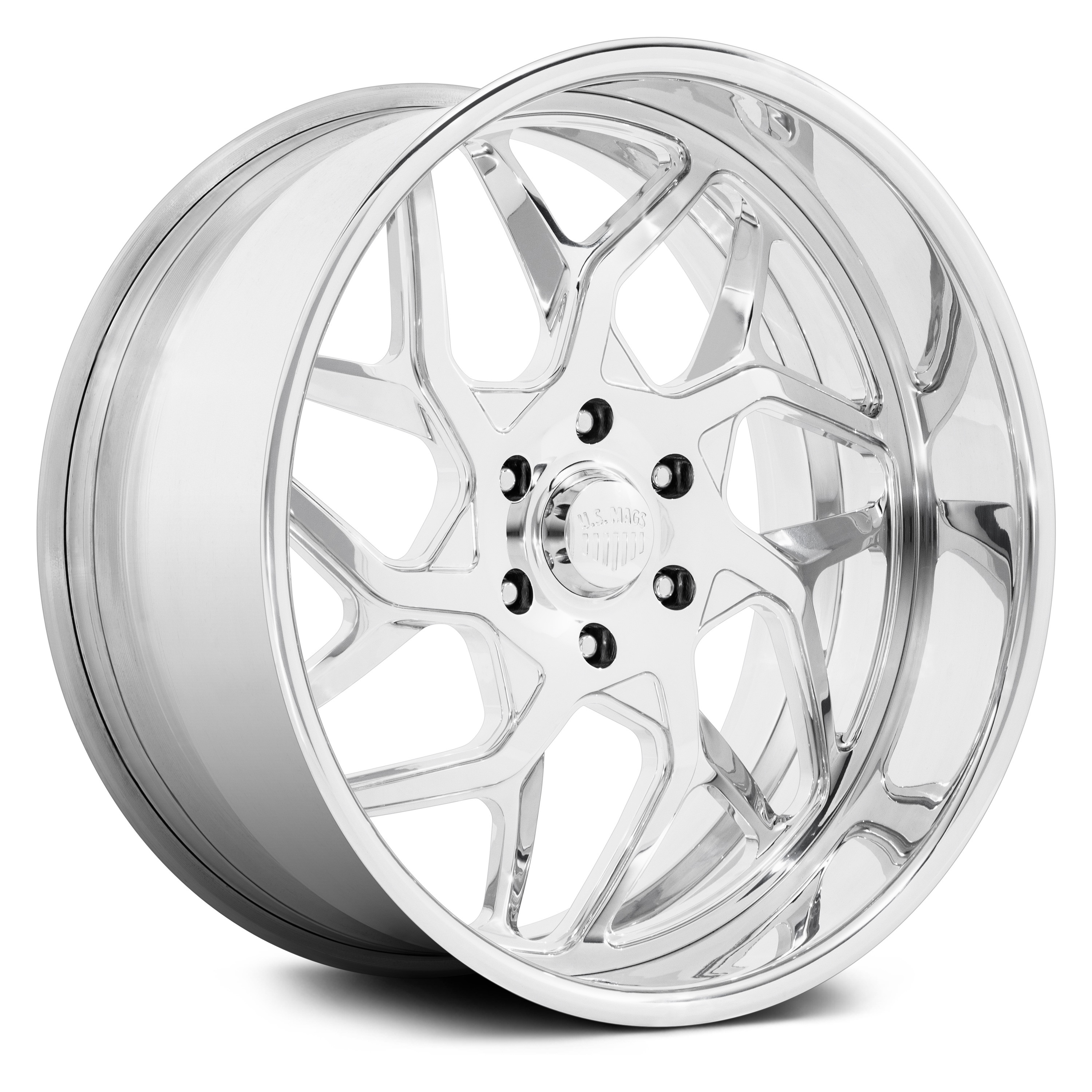 Welded Rims U.S. MAGS® UF003 LA GRANDE 2PC FORGED WELDED Wheels - Custom Finish Rims
