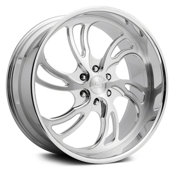 U.S. MAGS® - VILLAIN 6 Forged Street Monoblock Brushed with Polished Accents and Lip