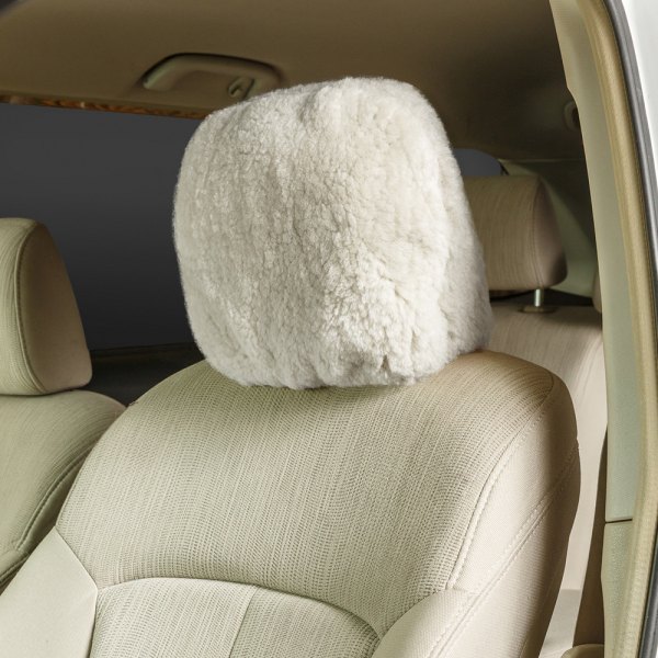 US Sheepskin® - Ready-Made Deluxe Superfit Pearl Headrest Cover