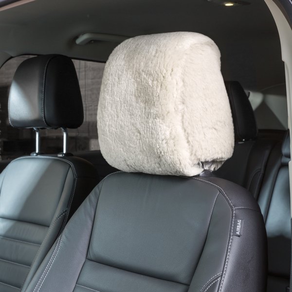 US Sheepskin® - Tailor-Made Deluxe Superfit Pearl Headrest Cover