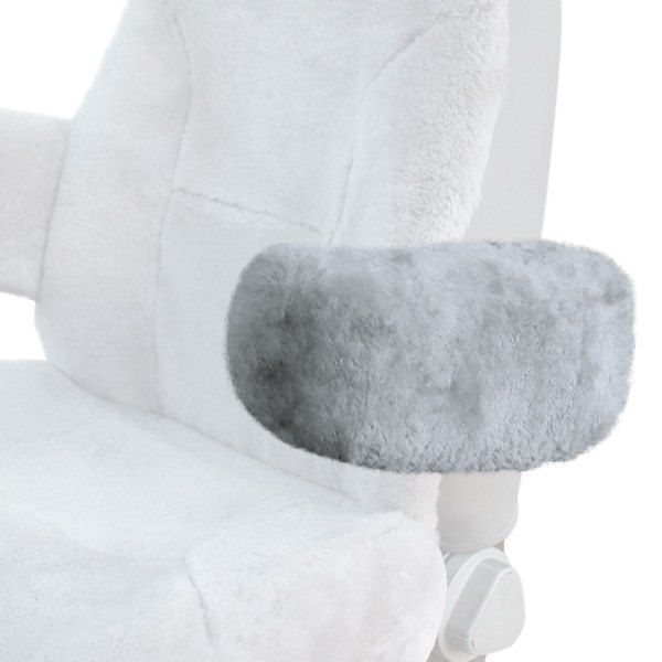 US Sheepskin® - Tailor-Made Deluxe Superfit Silver Armrest Cover