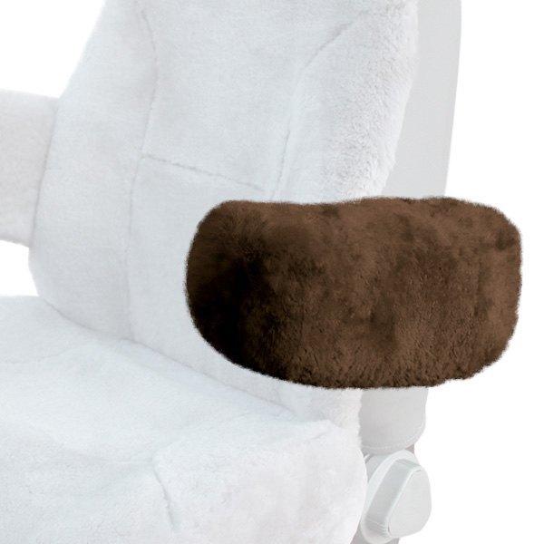US Sheepskin® - Tailor-Made Deluxe Superfit Brown Armrest Cover
