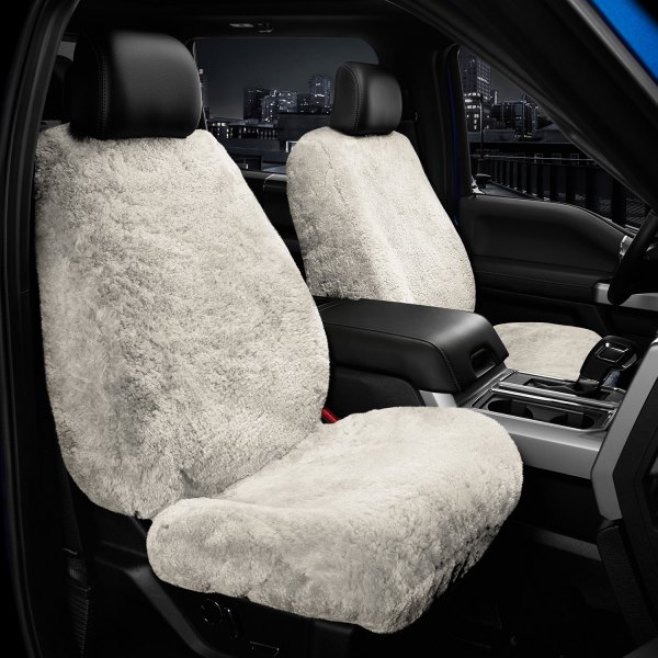 US Sheepskin® - Tailor-Made All Sheepskin 2nd Row Pearl Seat Cover