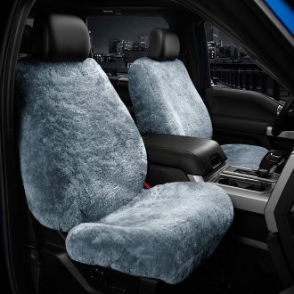 Car Interior Faux Wool Seat Cushion Cover Faux Fur Car Seat Cover