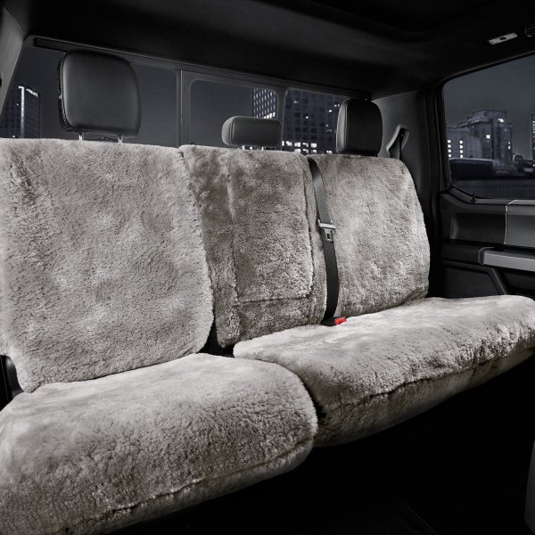 US Sheepskin® - Tailor-Made All Sheepskin 3rd Row Mushroom Seat Cover