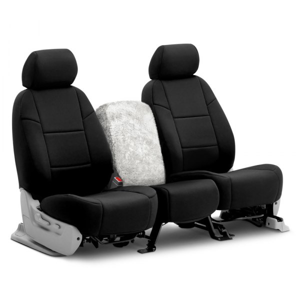 US Sheepskin® - Tailor-Made All Sheepskin 1st Row White Seat Cover