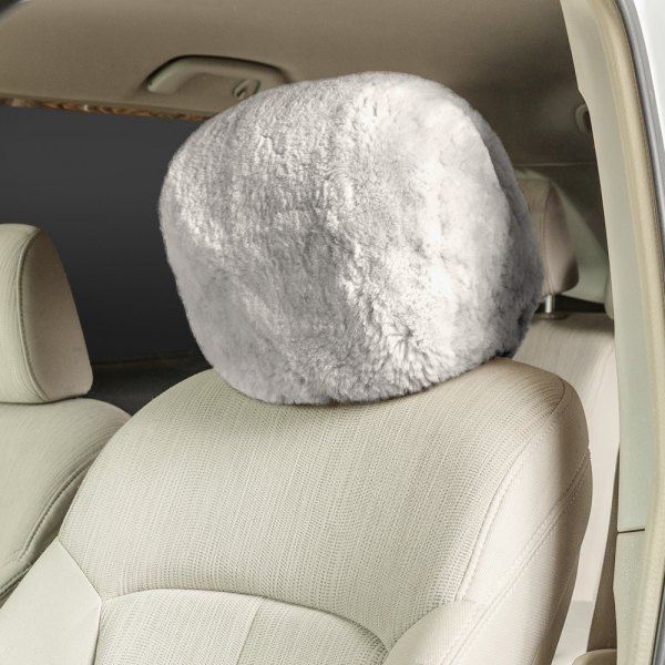 US Sheepskin® - Ready-Made All Sheepskin Mushroom Headrest Cover