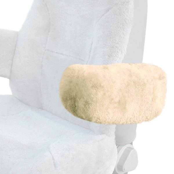 US Sheepskin® - Tailor-Made All Sheepskin Camel Armrest Cover