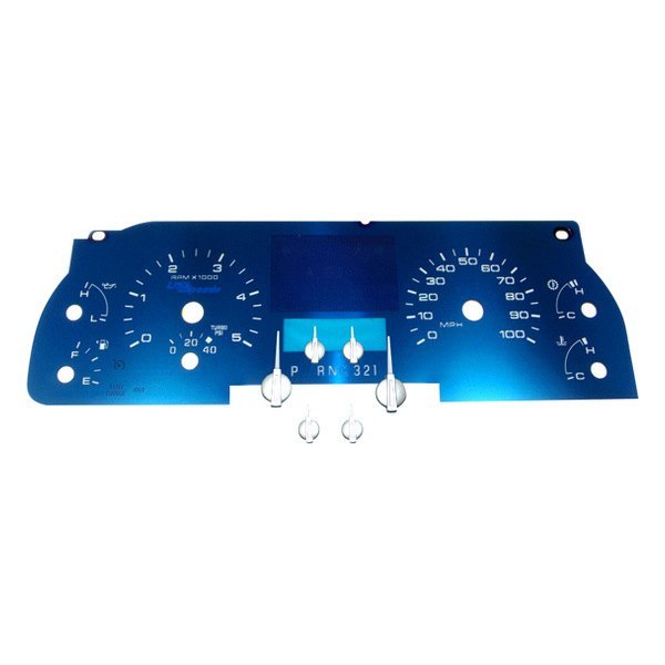 US Speedo® - Aqua Edition Gauge Face Kit, 100 MPH