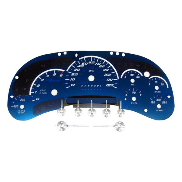 US Speedo® - Aqua Edition Gauge Face Kit, 120 MPH