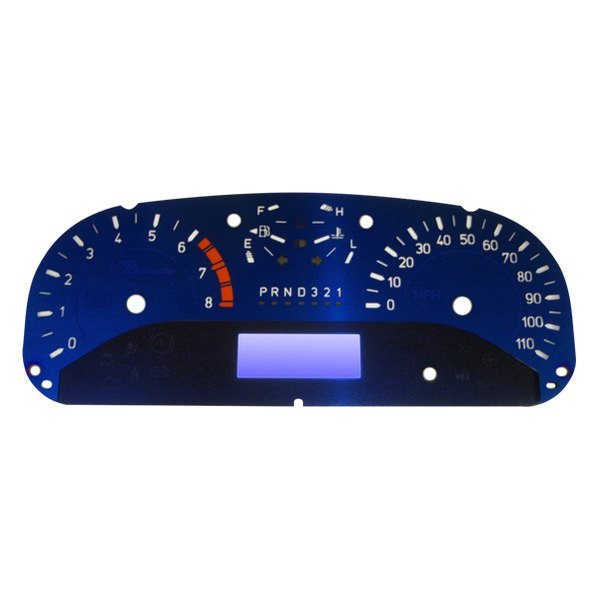 White 7 Color Transmission Temperature Gauge