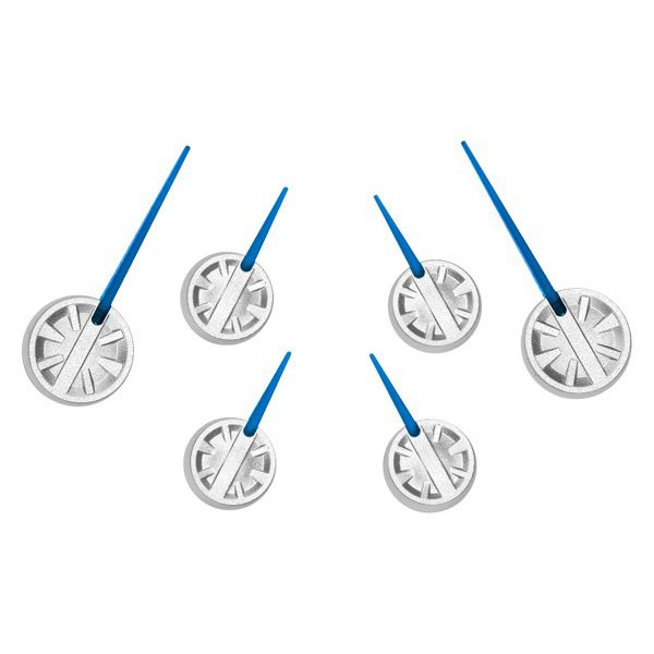  US Speedo® - Speedometer Needle Kit with Satin Hub, Blue