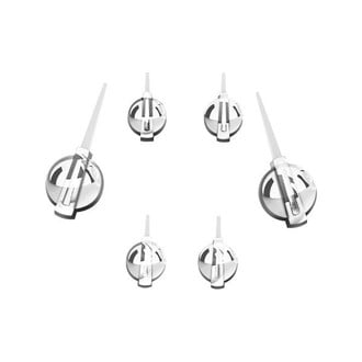 US Speedo® - Speedometer Needle Kit with Chrome Hub, White