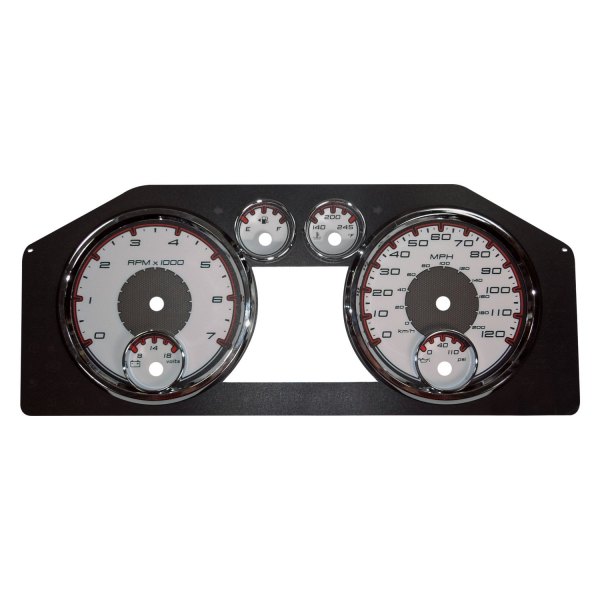 US Speedo® RAM1060 Daytona Edition Gauge Face Kit with White Night