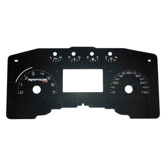 US Speedo® - Daytona Edition Gauge Face Kit with OEM Night Lettering Color, Black, 140 MPH, 7000 RPM