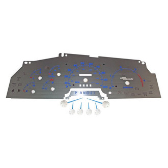 US Speedo® - Stainless Steel Gauge Face Kits, 100 MPH