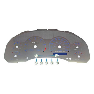 US Speedo® - Stainless Steel Gauge Face Kit