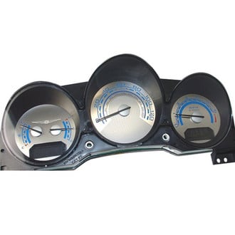 US Speedo® - Stainless Steel Gauge Face Kit