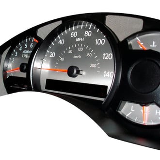 US Speedo® - Stainless Steel Gauge Face Kit