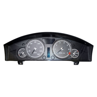 US Speedo® - Daytona Edition Gauge Face Kit with Silver Night Lettering Color, Black