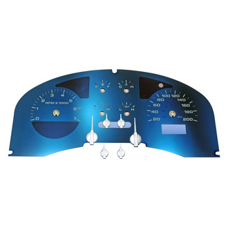 US Speedo® - Aqua Edition Gauge Face Kit, 120 MPH