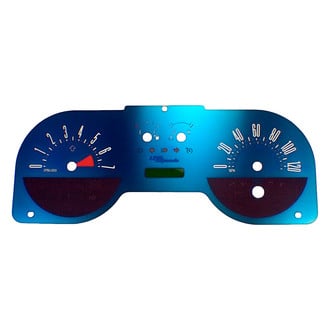 US Speedo® - Aqua Edition Gauge Face Kit, 120 MPH, 7000 RPM