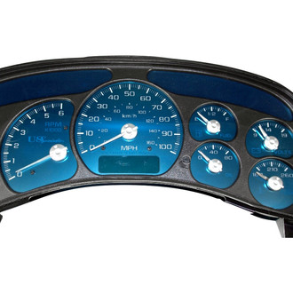 US Speedo® - Aqua Edition Gauge Face Kit, 100 MPH
