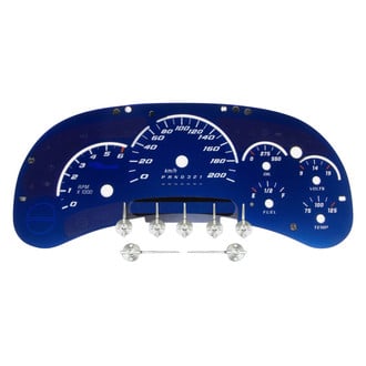 US Speedo® - Aqua Edition Gauge Face Kit, 120 MPH