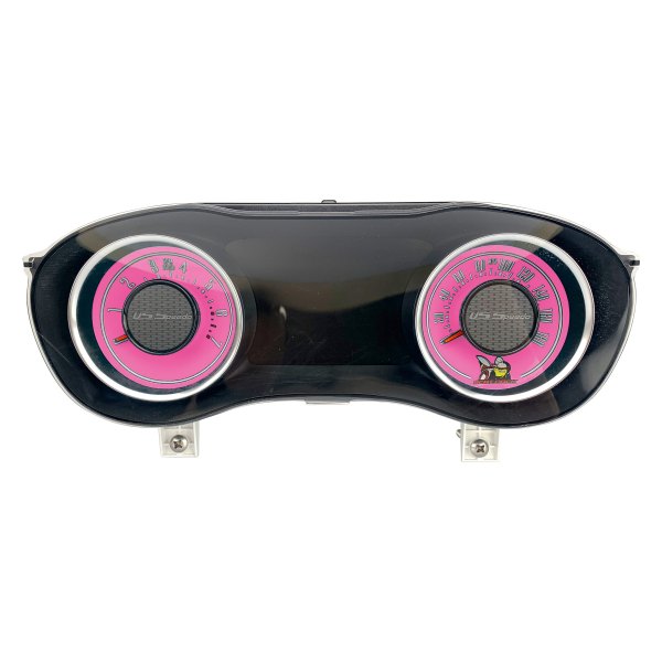 US Speedo® - Daytona Edition Gauge Face Kit, Pink, 180 MPH