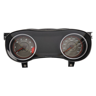 US Speedo® - Daytona Edition Gauge Face Kit, Gray, 180 MPH