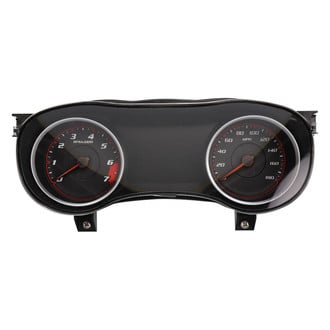 US Speedo® - Daytona Edition Gauge Face Kit, Black, 180 MPH