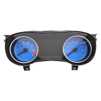 US Speedo® - Daytona Edition Gauge Face Kit, Blue, 180 MPH