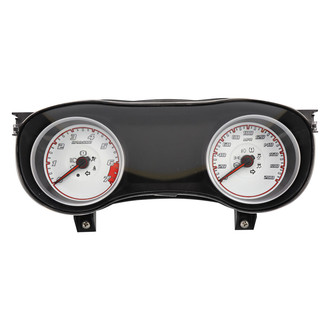 US Speedo® - Daytona Edition Gauge Face Kit, White, 200 MPH