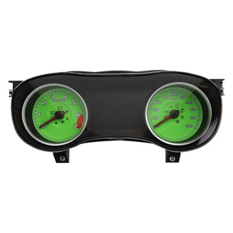 US Speedo® - Daytona Edition Gauge Face Kit, Green, 200 MPH