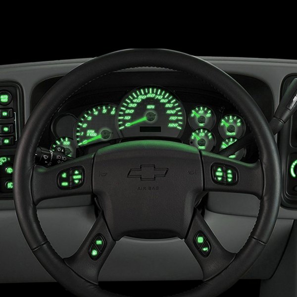 US Speedo® - Steering Wheel Green LED Bulbs