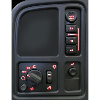 US Speedo® - LED Left Side Dashboard Lighting Kit