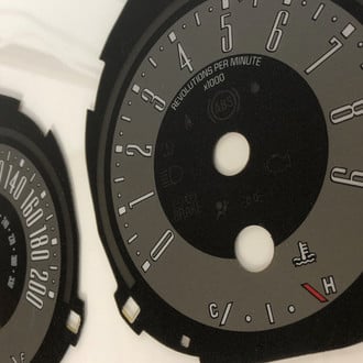 US Speedo® - Daytona Edition Gauge Face Kits