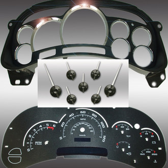 US Speedo® - Escalade Edition Gauge Face, Black, 120 MPH